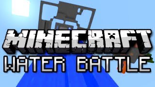 Minecraft Water Battle 2 Mini Game [upl. by Aynatahs]