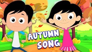 Chanson dautomne  Chanson Pour bébés  comptines en français  saison dautomne  Autumn Song [upl. by Draner]