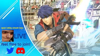 Calling All Smash Bros Fans Join and have some fun  Live Open Lobby [upl. by Iruj]