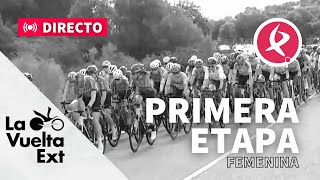 Primera etapa femenina Nuñomoral  Coria  Vuelta ciclista a Extremadura [upl. by Nisen]