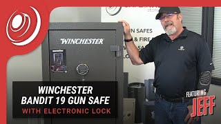 Winchester Bandit 19 Gun Safe with Electronic Lock [upl. by Fermin876]