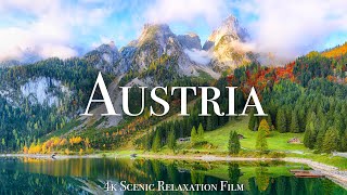 Austria 4K  Scenic Relaxation Film With Calming Music [upl. by Aniuqahs958]