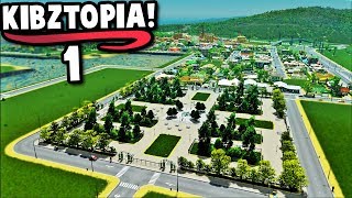 NEW CITY of KIBZTOPIA  Cities Skylines Lets Play Ep1 2019 All DLC [upl. by Esorrebma]