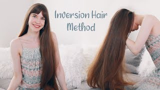 INVERSION HAIR METHOD How To amp My Results Hair Growth Technique [upl. by Namielus]