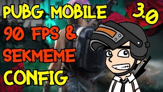 32 SEKMEME VE 90 FPS CONFİG  PUBG MOBİLE CONFİG 32 [upl. by Simmonds589]