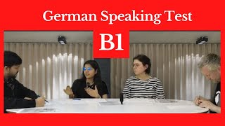 German Speaking Test Level B1 Goethe Mündliche Prüfung B1 Goethe 2024 [upl. by Nylsor]