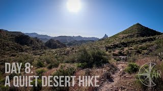 A Quiet Desert Hike on Day 8 of My Wandering [upl. by Aminta]