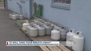 Increased propane costs shock East Texans [upl. by Amalbena]