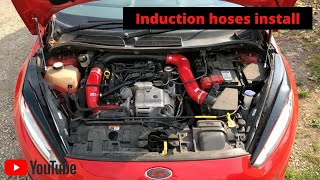 Ford Fiesta Mk 775  1 0 litre ecoboost  Easy PRIMARY and SECONDARY INDUCTION HOSE install [upl. by Slerahc]