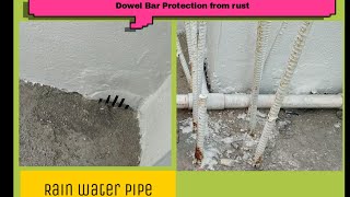 tips for dowel bar and rain water holes [upl. by Haldas]