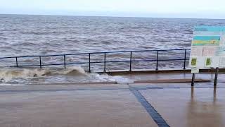 Springtide at prestatyn northwales [upl. by Ainaled]