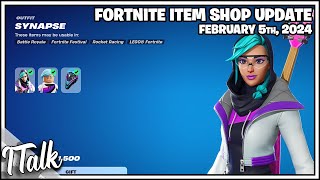 NEW SKIN DROP TOMORROW MID SHOP RN Fortnite Item Shop February 5th 2024 Fortnite Chapter 5 [upl. by Aguayo]