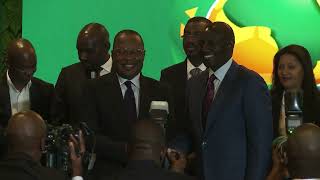 Kenya Host CAF ECM in NRB President Ruto CAF President P Motsepe FKF President were in attend [upl. by Samanthia303]