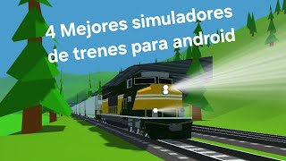 Mejores simuladores de trenes para android gratis [upl. by Sirtaeb327]