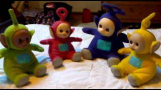 Original 1996 Teletubbies Teletubby Interactive Toys In Action [upl. by Enna]