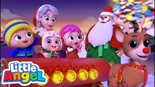 Santa Claus is Sick  We Wish You a Merry Christmas  LittleAngel Kids Songs amp Nursery Rhymes [upl. by Jovitta895]