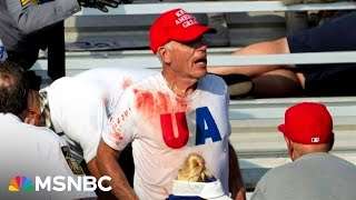 I was covered with blood ER doctor describes rush to help injured victims at Trump rally [upl. by Odlawso]