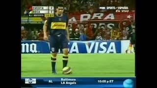 Riquelme vs Cúcuta Deportivo Semifinal Libertadores 2007  Ida [upl. by Tamara]