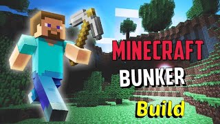 Minecraft Bunker Houseminecraf [upl. by Parent]