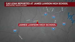 Gas leak reported at James Lawson High School [upl. by Tsuda]