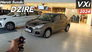 Maruti Suzuki Dzire VXi AMT 2024 ❣️ DZIRE Reallife Review 😍 [upl. by Soilisav]