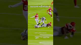 Davante Adams TAKES FRUSTRATION OUT on Cameraman 😬 shorts [upl. by Nedlog]