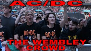 ACDC LIVE WEMBLEYFans from GermanyChileBasque and 90000 othersAtmospheresights and sound [upl. by Ardnuek]