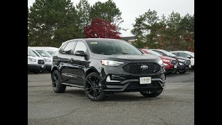 2019 Ford Edge ST Review  Start Up Revs and Walk Around [upl. by Ardnoek920]