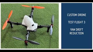 Testing Custom Drone Build  Flight 3  ESP32 [upl. by Aubreir]