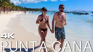 Punta Cana The Dominican R 🇩🇴 4K Walk [upl. by Anital632]