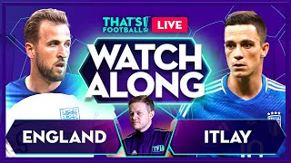 ENGLAND vs ITALY LIVE Watchalong with Mark Goldbridge [upl. by Eiaj]