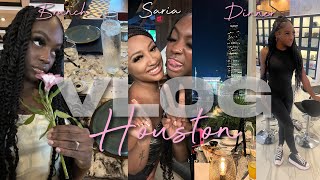 HOUSTON VLOG Saria Raine Brunch HBC Members Dinner etc [upl. by Carolyne]