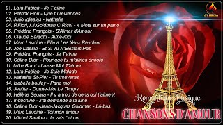 Romantique Chansons Damour ♪ღ♫ Meilleures Chansons Damour Francaise Playlist [upl. by Dustan]