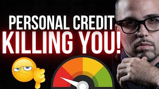 WHY your PERSONAL CREDIT is STOPPING YOU from GETTING BUSINESS FUNDING [upl. by Nasia]