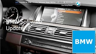 How to Update Software in BMW vehicles [upl. by Nevar]