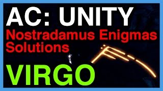 Virgo Nostradamus Enigma Solution  Assassins Creed Unity  WikiGameGuides [upl. by Asirb820]