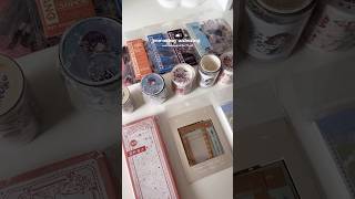 stationery haul ☁️🌷🌙  journalsay unboxing stationery journal shorts [upl. by Dympha2]