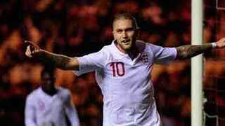 Henri Lansbury Wonder Goal  England U21 40 Belgium U21 29212 [upl. by Anselme]