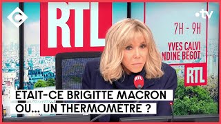 Brigitte Macron confondue avec un thermomètre   L’ABC  C à Vous  25012023 [upl. by Iy]