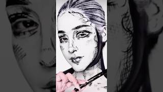 2D Makeup tutorialBeautyHacks MakeupTips ChineseBeauty [upl. by Enitsed416]