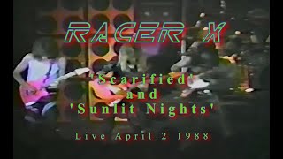 Racer X  Scarified  Sunlit Nights  Live Omni 1988 HQ Stereo [upl. by Perloff]