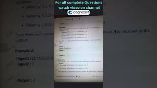 Cognizant todays coding Question [upl. by Pillyhp]