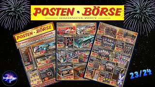 POSTEN BÖRSE FEUERWERK PROSPEKT 2023  2024  Große Auswahl mit TOP Artikeln Exklusiv [upl. by Gildea386]