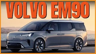 VOLVO EM90 A VAN ELÉTRICA COM LUXO DE PRIMEIRA CLASSE DOS AVIÕES  BlogAuto [upl. by Ruel]