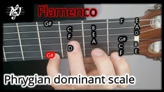 Flamenco scale  Phrygian dominant [upl. by Dari]