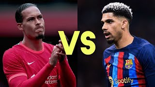 Ronald Araujo vs Virgil Van Dijk  INSANE DEFENSE SKILLS [upl. by Thor77]