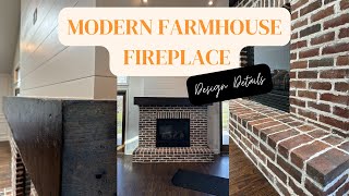 Fireplace Remodel  Quick Overview [upl. by Anedal]