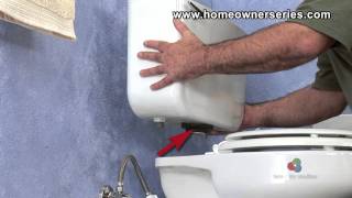 How to Fix a Toilet  Diagnostics  Leaking Connections [upl. by Kaia]