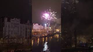 Prague New Years Eve Silvester Abend in Prag Silvestr v Praze [upl. by Anyal]