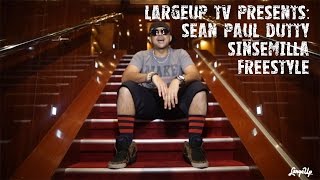 Sean Paul  Dutty Sinsemilla Freestyle  LargeUp TV [upl. by Meraree]